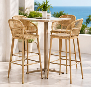 Mesas altas de exterior - catálogo para hostelería Mesas altas de exterior para hostelería - colección de muebleshosteleria.es